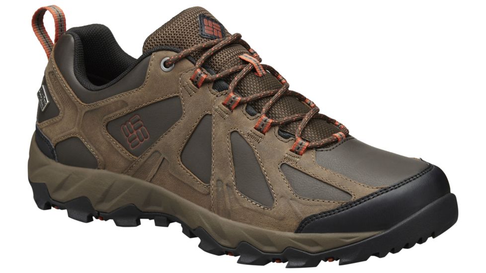Columbia Peakfreak XCRSN II Low Hiking Shoe - Men's-Cordovan/Sanguine-Medium-9