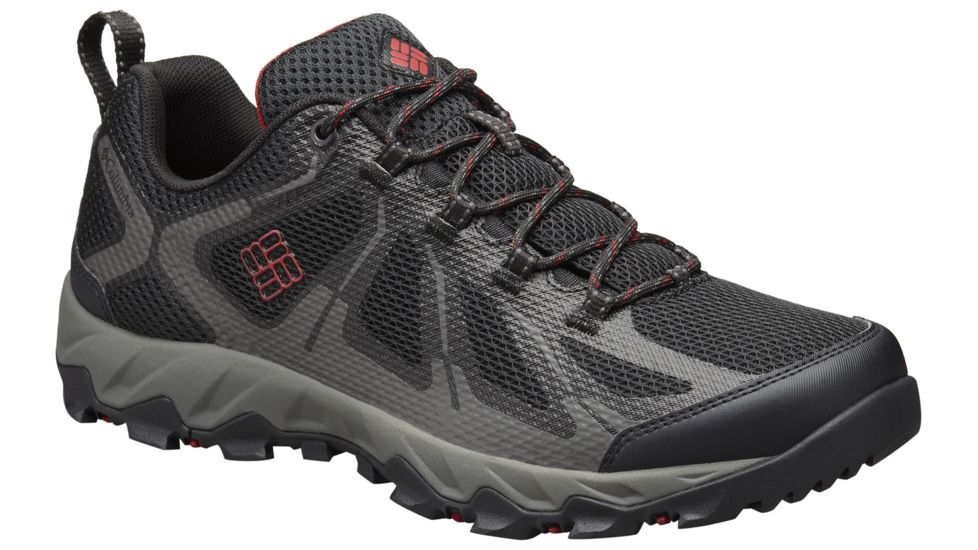 Columbia Peakfreak Xcrsn Ii Xcel Low Hiking Shoe - Mens, Black/Rocket, Medium, 8.5, 1691211010-8.5