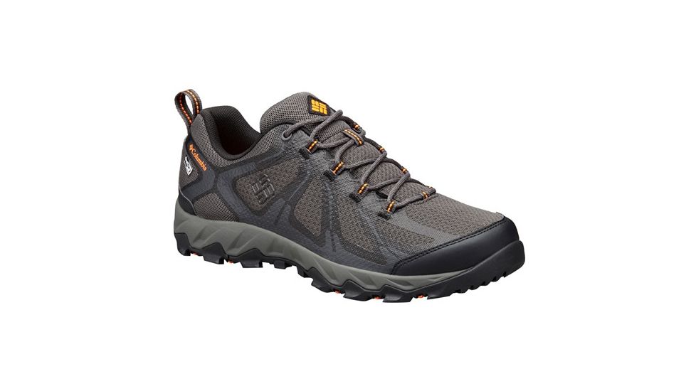Columbia Peakfreak XCRSN II XCEL Low Outdry Hiking Shoe - Men's-Shark/Blaze-Medium-8.5