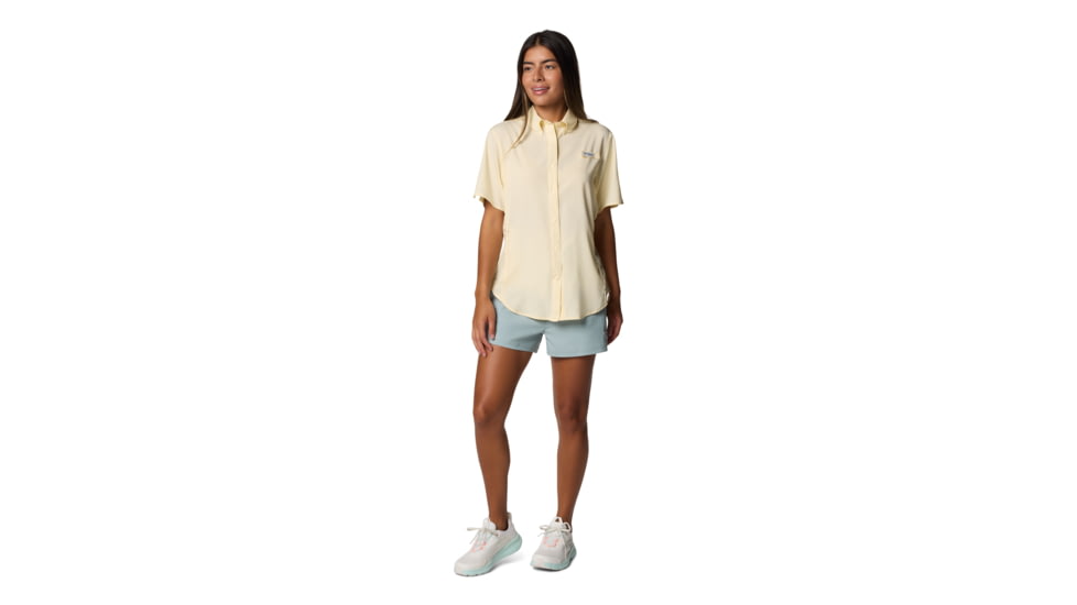 Columbia PFG Rugged Water Shorts - Womens, Crushed Blue, 2, S, 2113671-461-S-2