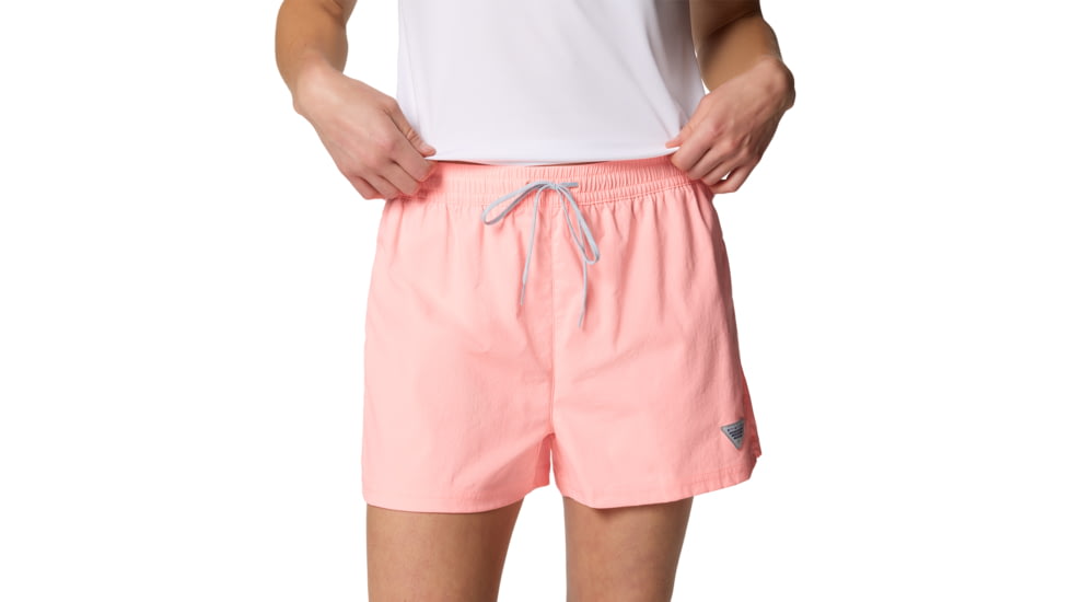 Columbia PFG Rugged Water Shorts - Womens, Tiki Pink, 2, S, 2113671-807-S-2
