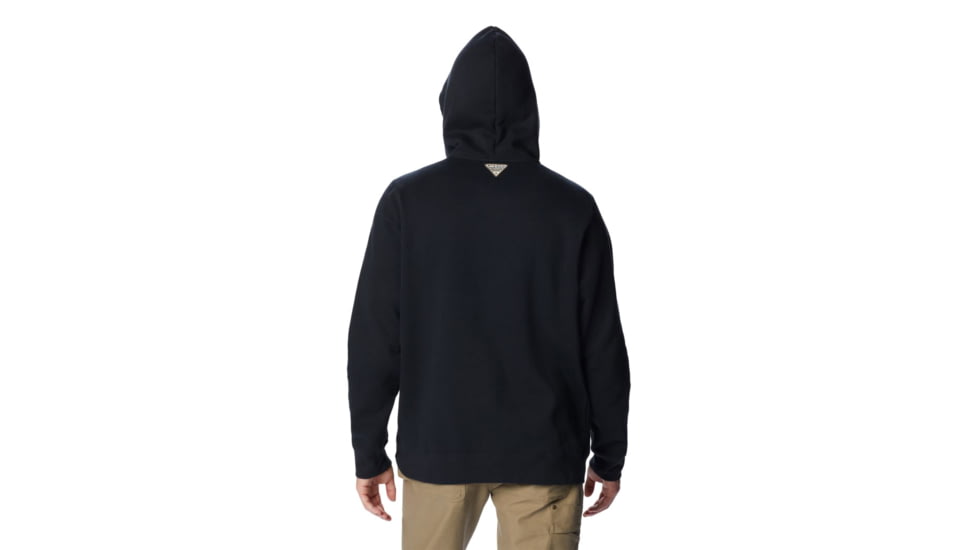 Columbia PHG Game Flag II Hoodie - Mens, Black/Graphite Game Flag, Medium, 2013311010Bck,GrtGmeFlgM
