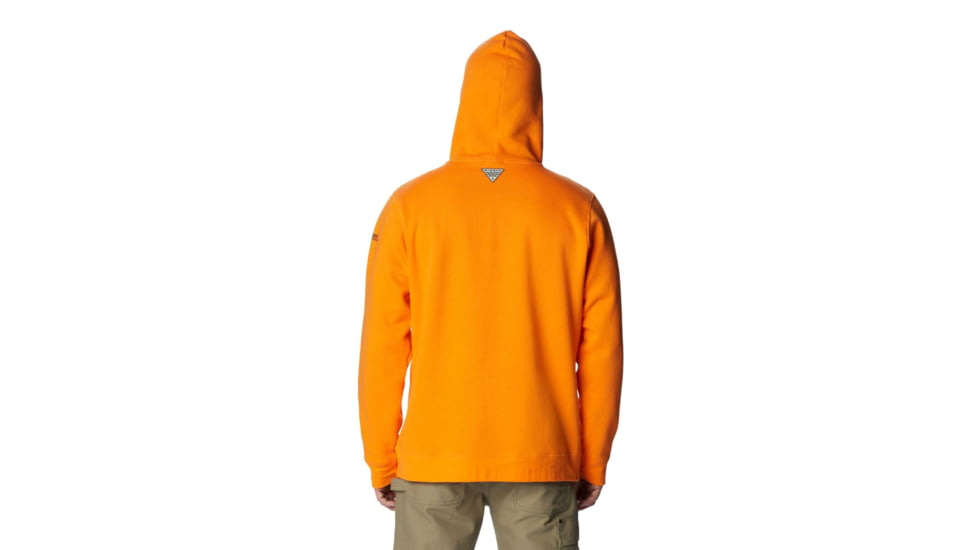 Columbia PHG Game Flag II Hoodie - Mens, Phg Orange/Black Game Flag, Large, 2013311803PHGOrngBckGmeFlgL