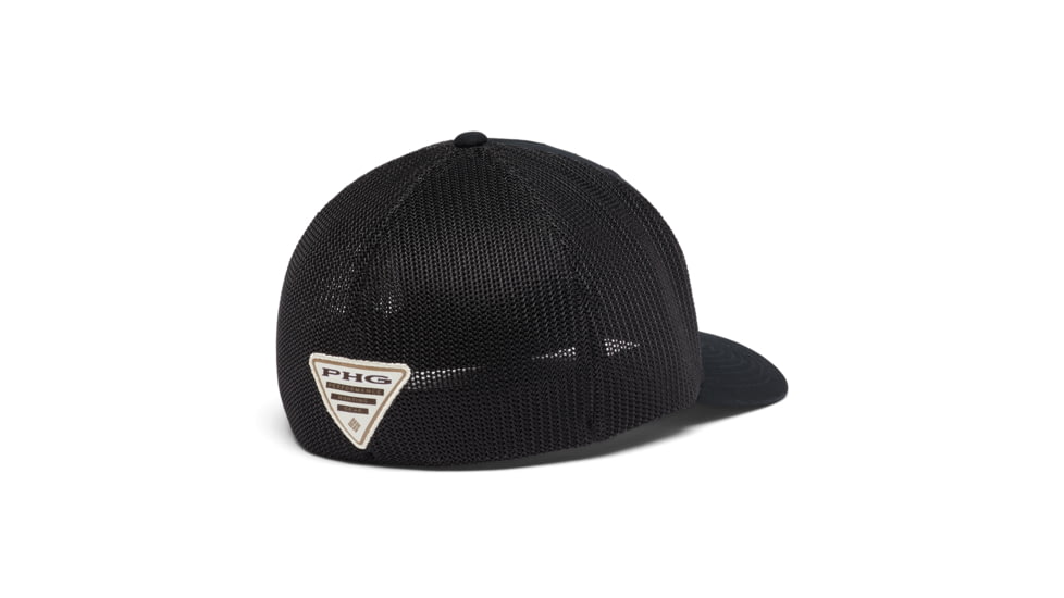 Columbia PHG Game Flag Mesh Ball Cap, Black, XXL, 2010841-010-XXL
