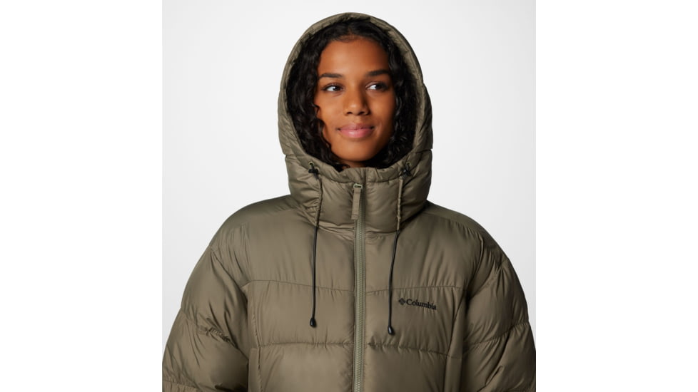 Columbia Pike Lake II Long Jacket - Womens, Stone Green, Extra Large, 2051351397-XL