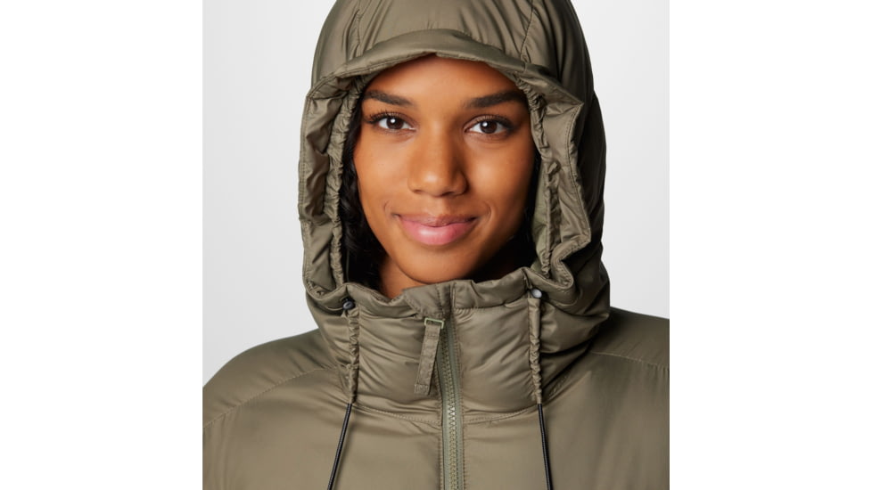 Columbia Pike Lake II Long Jacket - Womens, Stone Green, Extra Large, 2051351397-XL