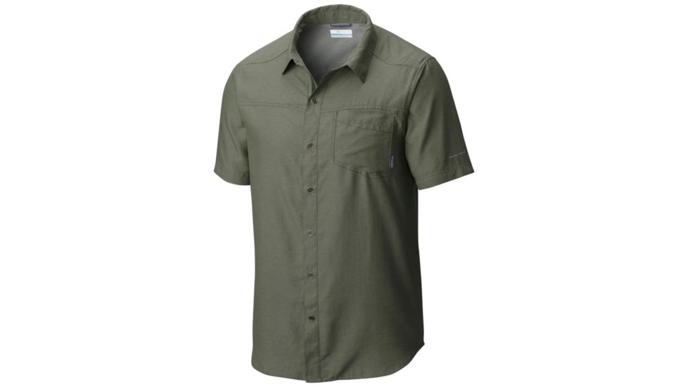 Columbia Pilsner Peak II Short Sleeve - Mens, Mosstone, L 1711192302L