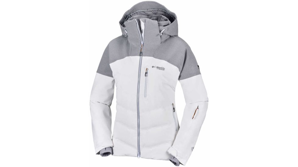 Columbia Powder Keg II Down Jacket, Astral, XL - Womens, 1804211444-XL