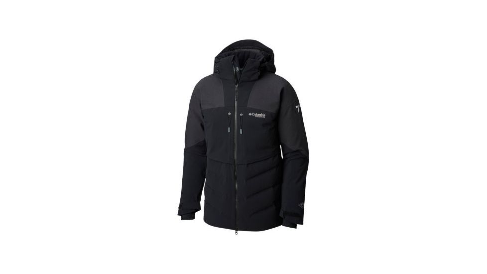 Columbia Powder Keg II Down Jacket - Mens, Black, Small, 1798561010-S