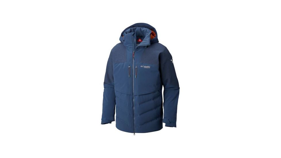 Columbia Powder Keg II Down Jacket - Mens, Dark Mountain, Medium, 1798561478-M