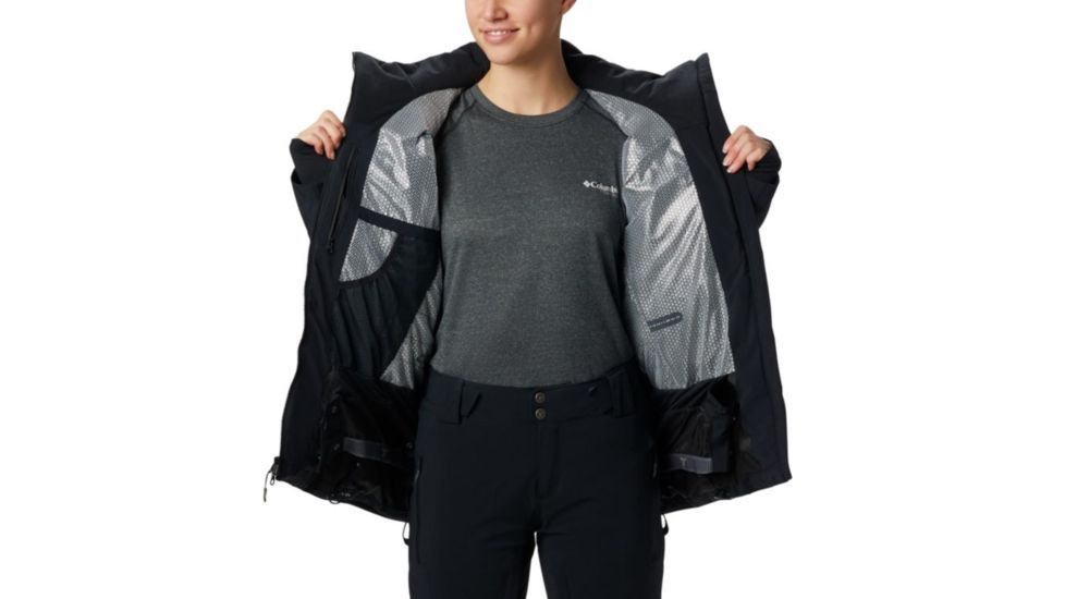 Columbia Powder Keg II Down Jacket - Womens, Black, Medium, 1804211010-M