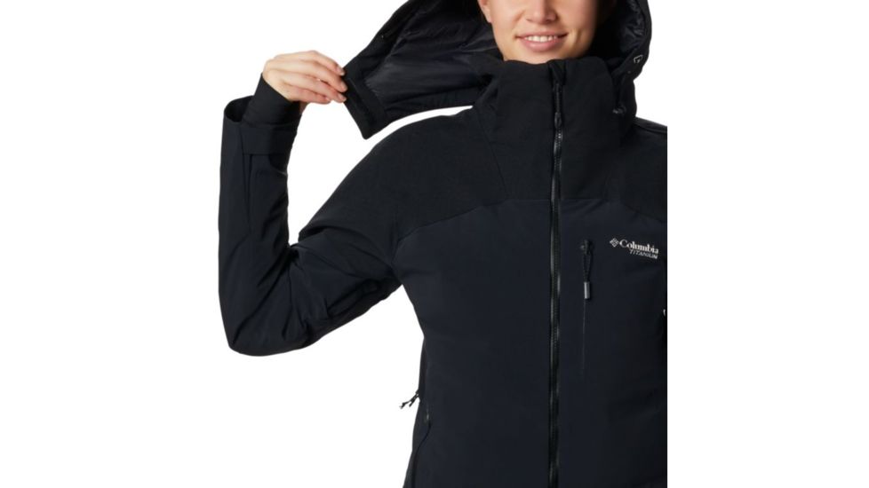 Columbia Powder Keg II Down Jacket - Womens, Black, Medium, 1804211010-M