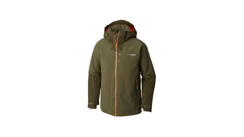 Columbia Powder Keg II Jacket - Mens, Peatmoss, Extra Large, 1823121213-XL