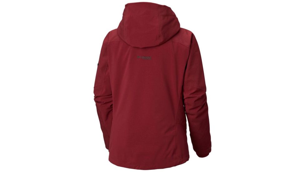Columbia Powder Keg II Jacket, Rich Wine, Extra Small - Womens, 1798421624-XS