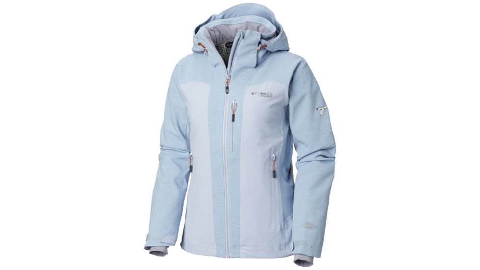 Columbia Powder Keg II Jacket - Womens, Faded Sky, Medium, 1798421467-M