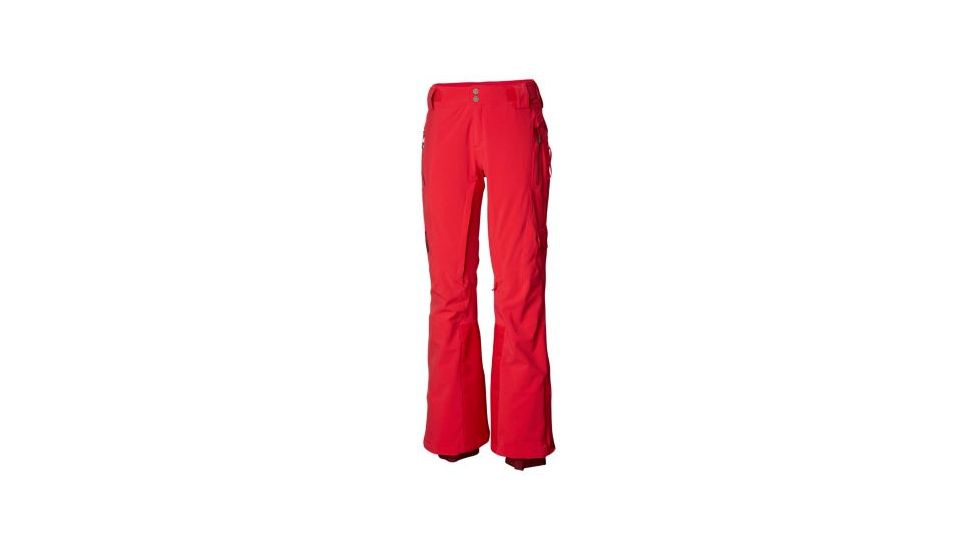 Columbia Powder Keg II Pant - Womens, Red Mercury, Small, Regular Inseam, 1823061641-S-R