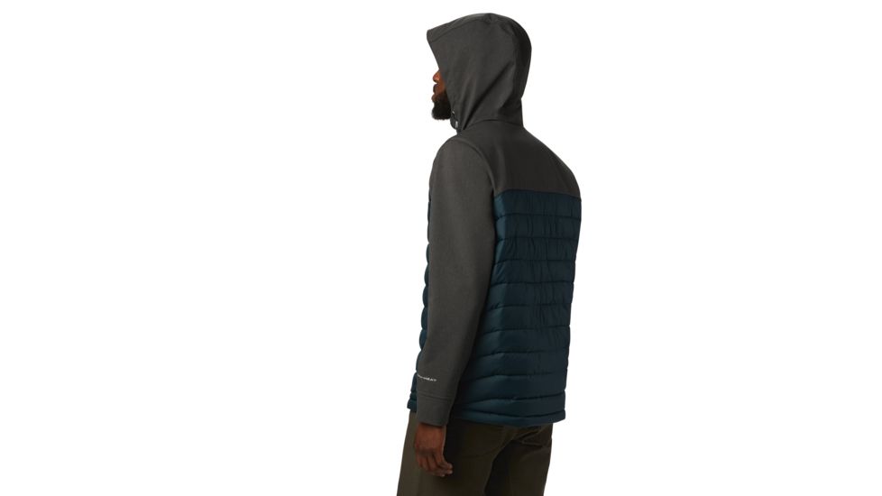 Columbia Powder Lite Hybrid Jacket - Mens, Night Shadow, Shark Heather, Small, 1864631494-S