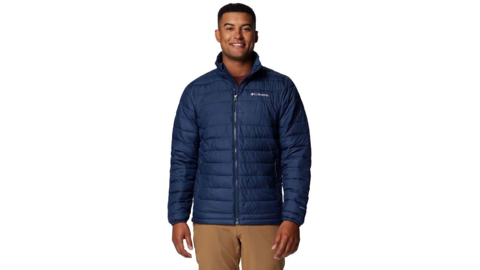 Columbia Powder Lite II Jacket - Men's, Collegiate Navy, Medium, 2086961-464-M