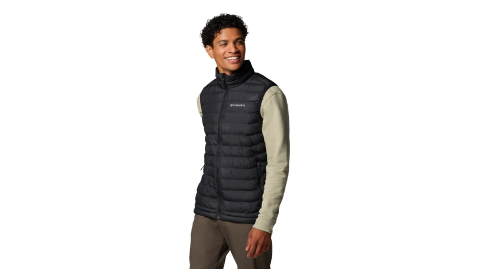 Columbia Powder Lite II Vest - Mens, Black, S, 2086971-010-S