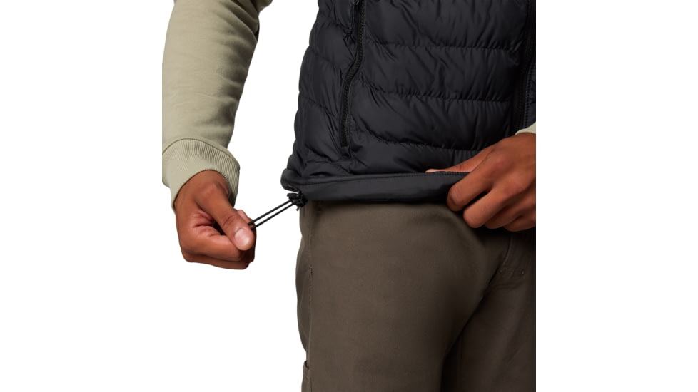 Columbia Powder Lite II Vest - Mens, Black, S, 2086971-010-S