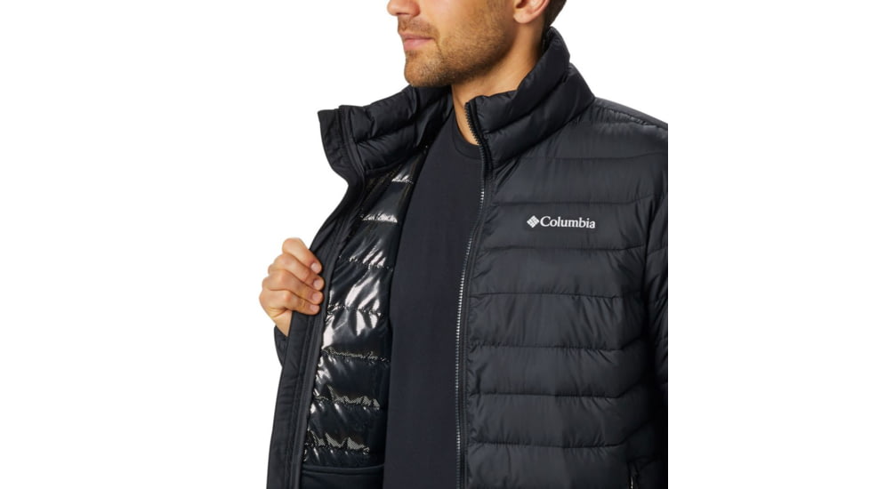 Columbia Powder Lite Jacket - Mens, Black, Medium, 1698001012-M
