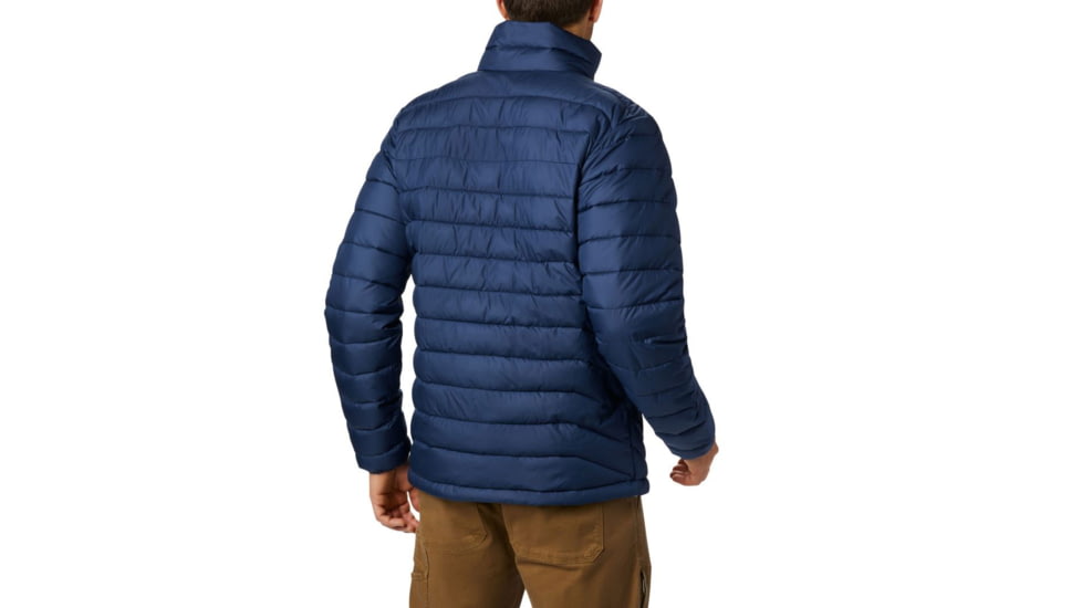 Columbia Powder Lite Jacket - Mens, Collegiate Navy, 2XL, 1698001467ClgtNvXXL