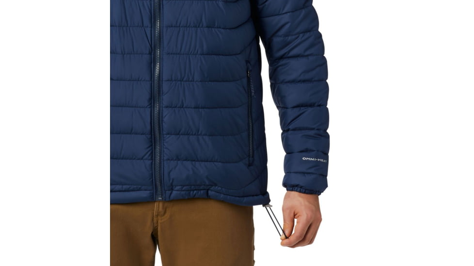 Columbia Powder Lite Jacket - Mens, Collegiate Navy, 2XL, 1698001467ClgtNvXXL