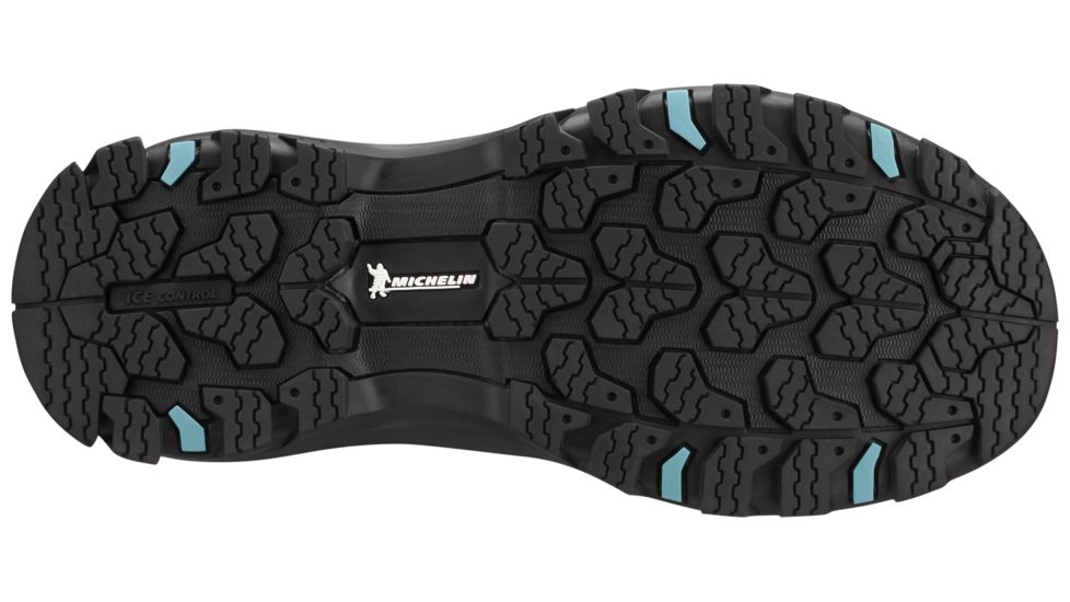 Columbia Powderhouse Titanium Omni-Heat Winter Boots - Womens, Black/Pacific, Medium, 10.5, 1791251010-10.5