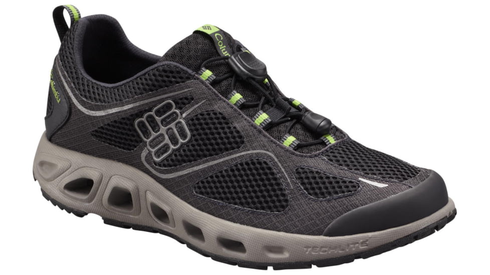 Columbia Powervent Watersport Shoe - Men's-Black/Nuclear-Medium-13 US