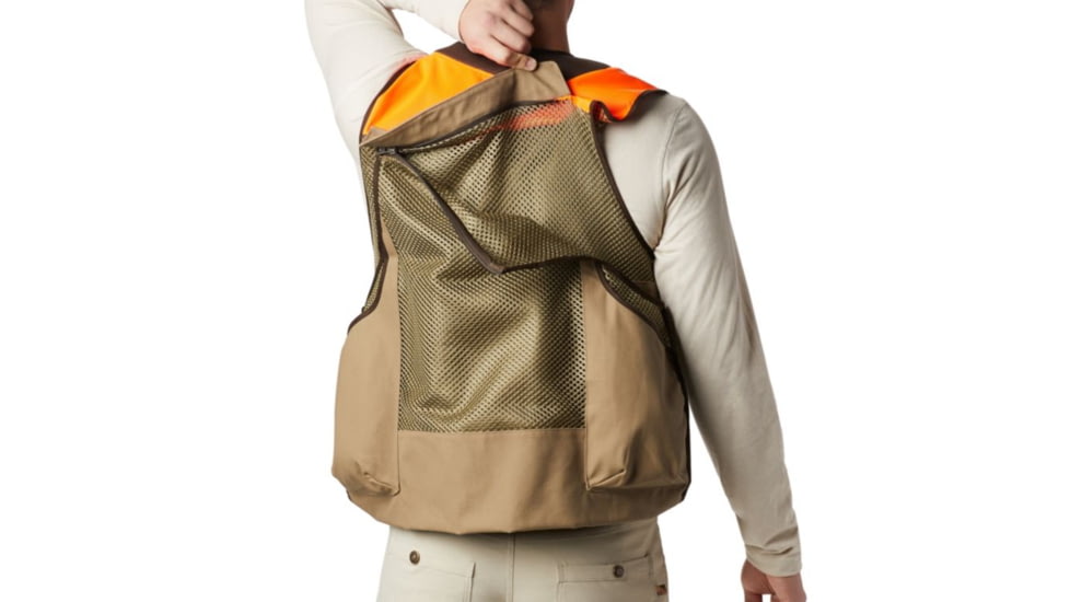 Columbia Ptarmigan Bird Vest, Flax, S - Mens, 1618961250-S