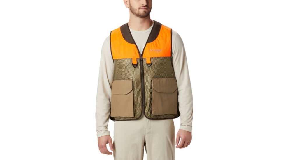 Columbia Ptarmigan Bird Vest, Flax, S - Mens, 1618961250-S