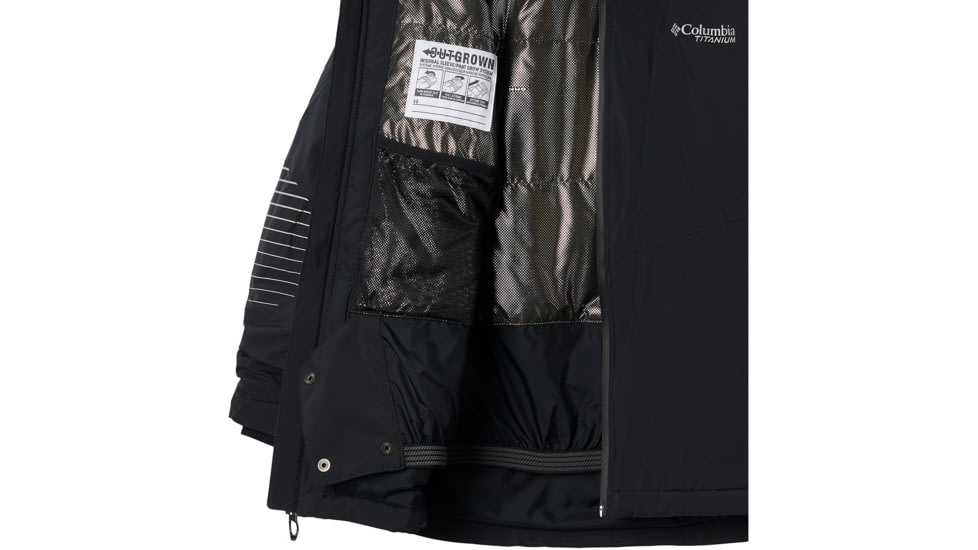 Columbia Rad To The Bone II Stretch Jacket - Kids, Black, Medium, 1863401010-M