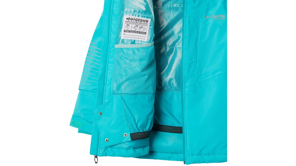 Columbia Rad To The Bone II Stretch Jacket - Kids, Geyser, Large, 1863401336-L