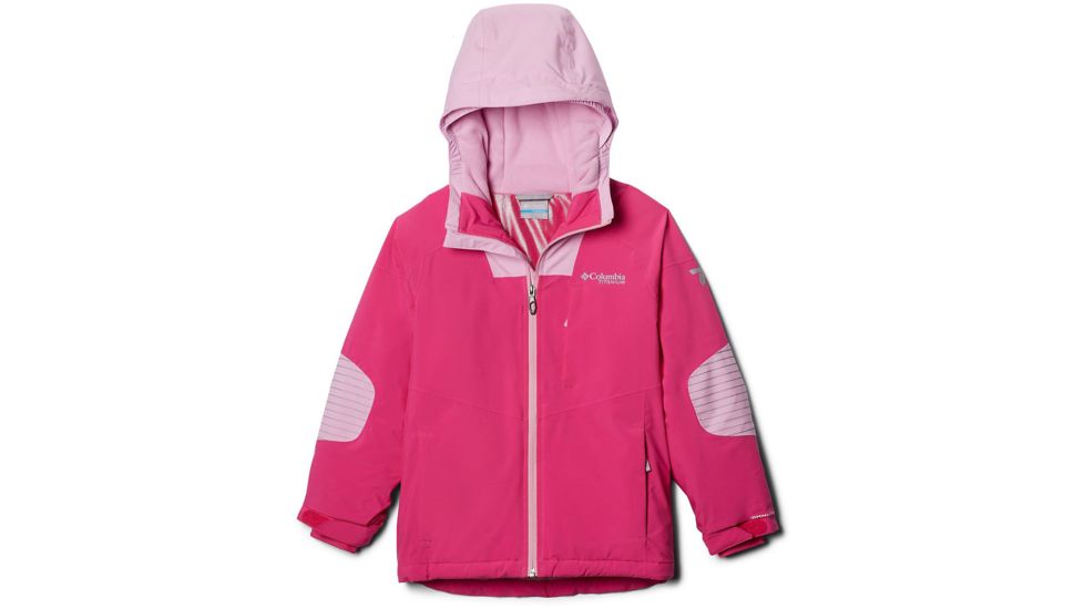 Columbia Rad To The Bone II Stretch Jacket - Kids, Pink Ice/Pink Clover, Large, 1863401695-L