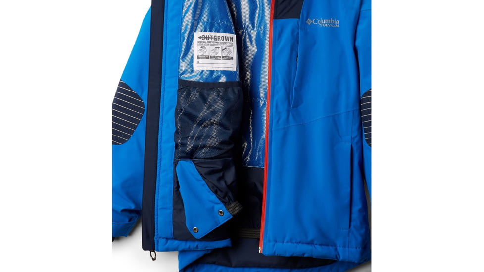 Columbia Rad To The Bone II Stretch Jacket - Kids, Super Blue/Collegiate Navy, Medium, 1863401438-M