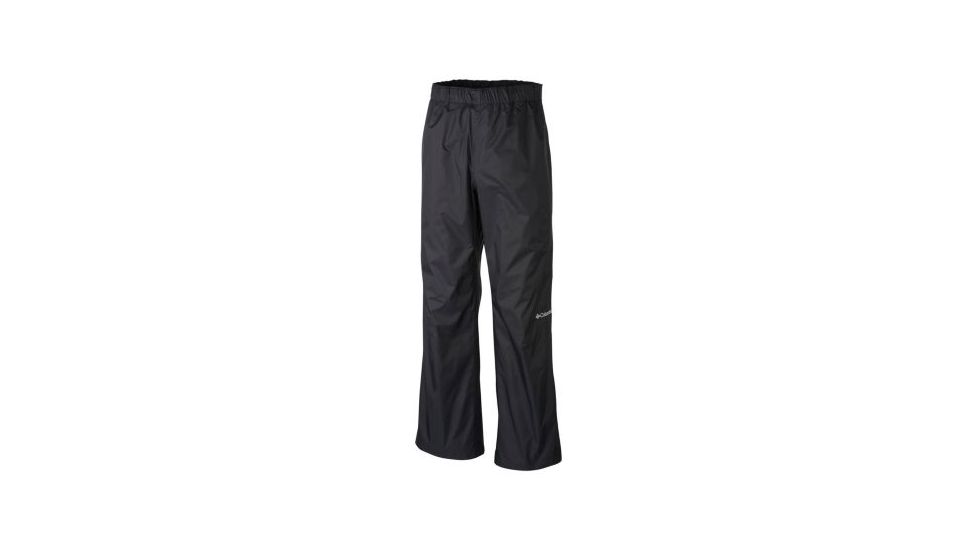 Columbia Rebel Roamer Rain Pant - Men's, Black, 30 inch Inseam, 2XL, 1531481010-XXL-30