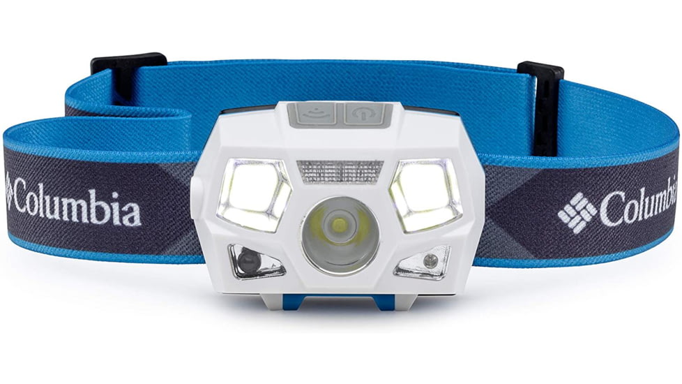 Columbia Rechargeable 300 Lumen Headlamp, Blue/ Grey, 50019