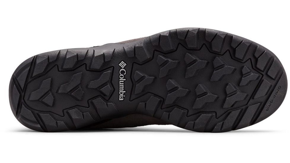 Columbia Redmond V2 Mid Waterproof Hiking Boots - Mens, Graphite, Red Jasper, Medium, 8, 1865081053-8