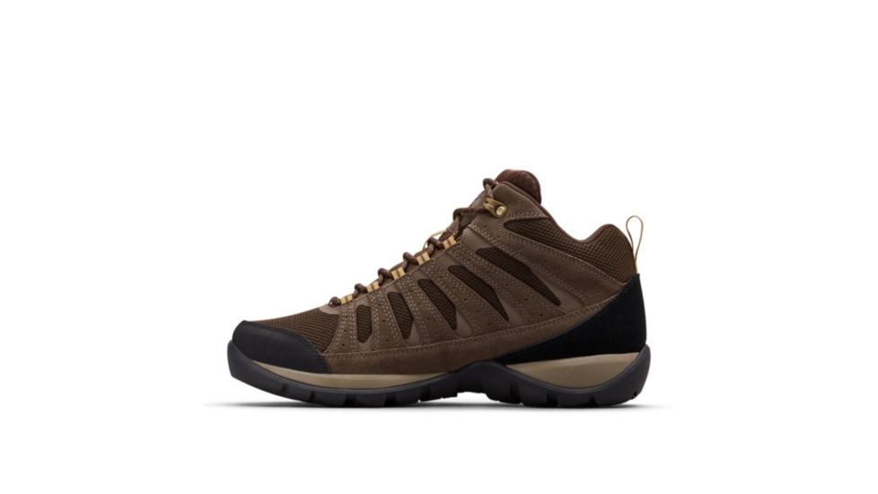 Columbia Redmond V2 Mid Waterproof Wide Hiking Boots - Mens, Cordovan, Baker, Wide, 9.5, 1865082231-9.5