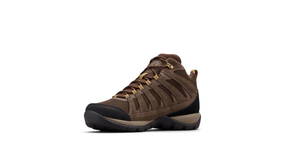 Columbia Redmond V2 Mid Waterproof Wide Hiking Boots - Mens, Cordovan, Baker, Wide, 9.5, 1865082231-9.5