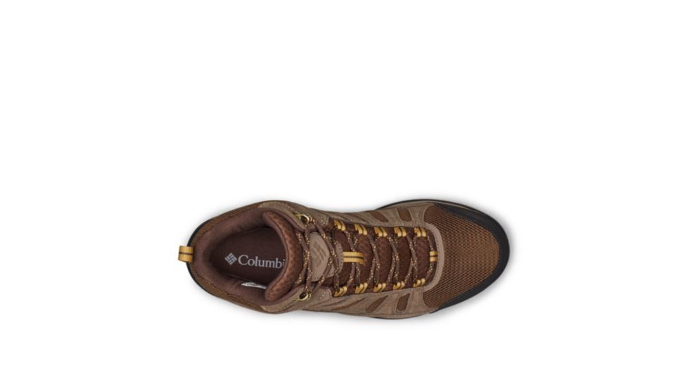 Columbia Redmond V2 Mid Waterproof Wide Hiking Boots - Mens, Cordovan, Baker, Wide, 9.5, 1865082231-9.5