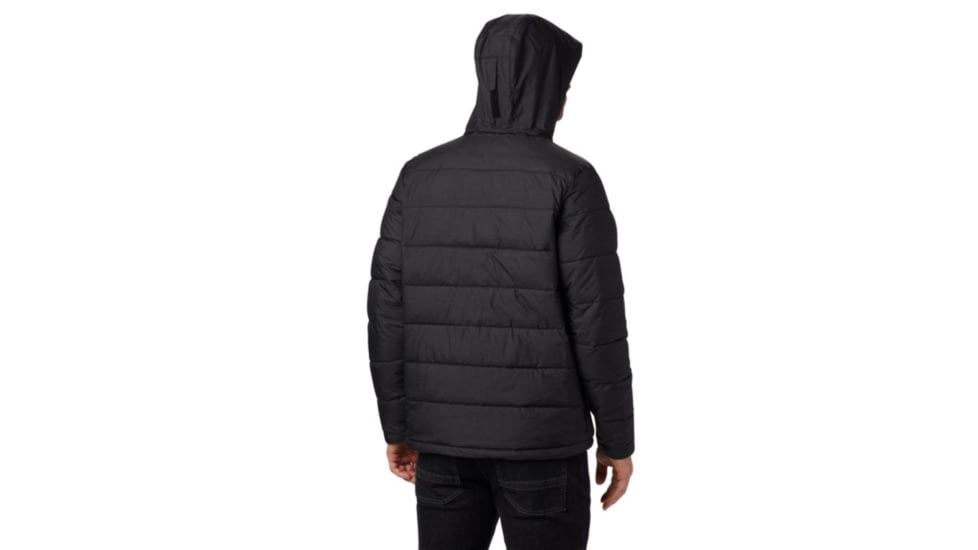 Columbia Ridgeview Peak Hooded Jacket - Mens, Black, Medium, 1864441010-M