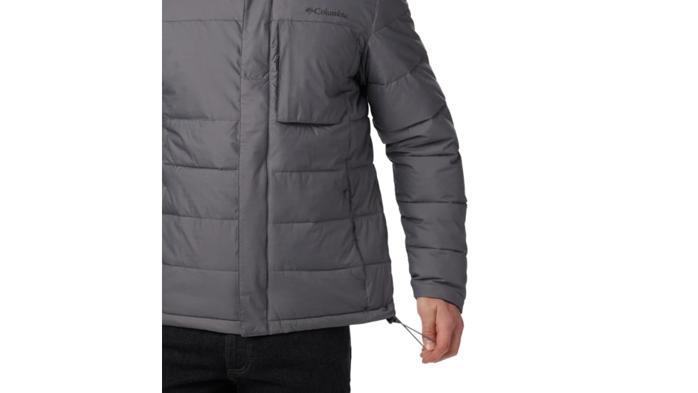 Columbia Ridgeview Peak Hooded Jacket - Mens, City Grey, Medium, 1864441023-M