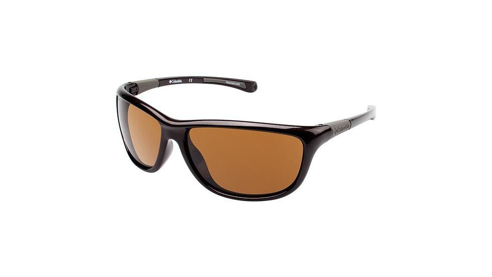 Columbia RIGA Sunglasses - Frame METALLIC GRAPPA/ GREY, Lens Color Brown CBRIGA03