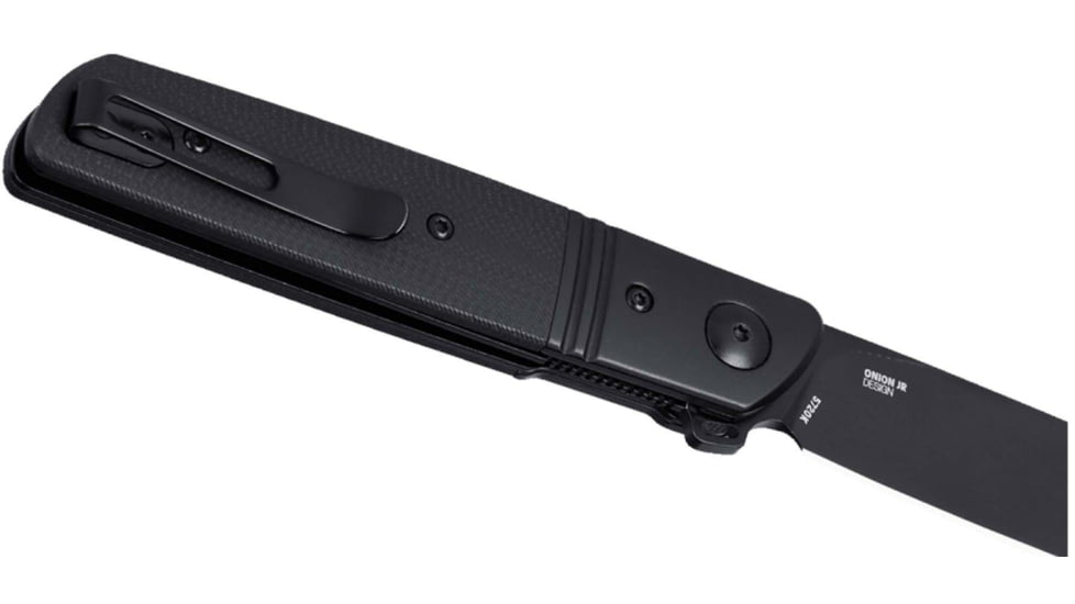 CRKT Bamboozled Assisted Opening Folding Knife, 3.34in, D2, Tanto, G10 Black Handle, 5720K