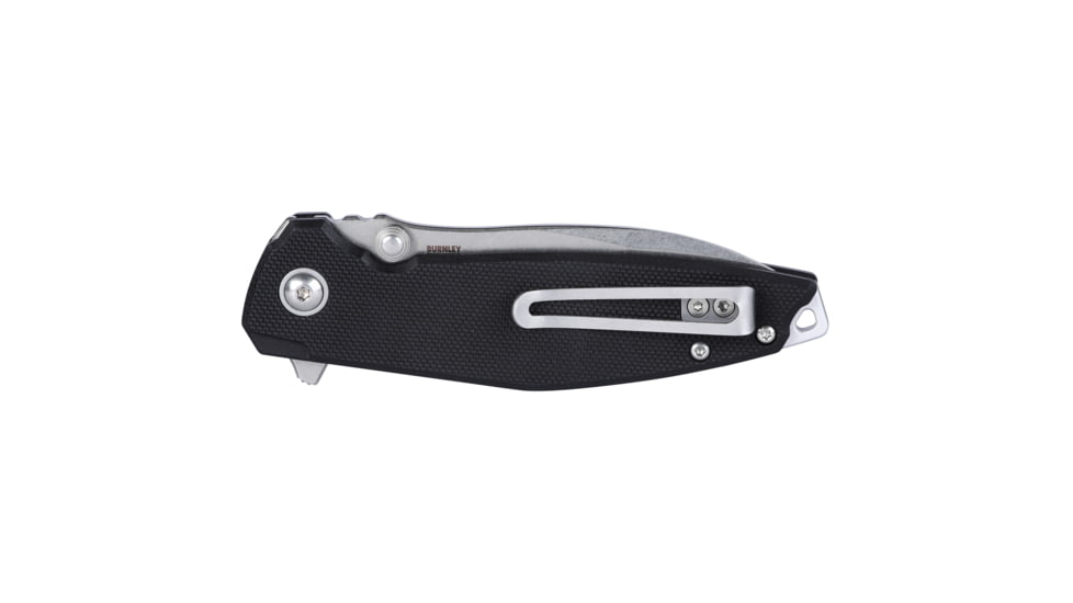 CRKT Ibis Folding Knife, 3.09in, D2, Drop Point Blade, Stainless Steel Handle, 2540