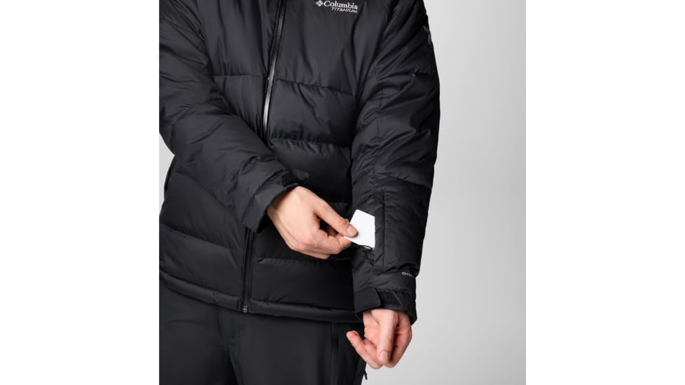 Columbia Roaring Fork II Down Jacket - Mens, Black, Medium, 2087341010-M
