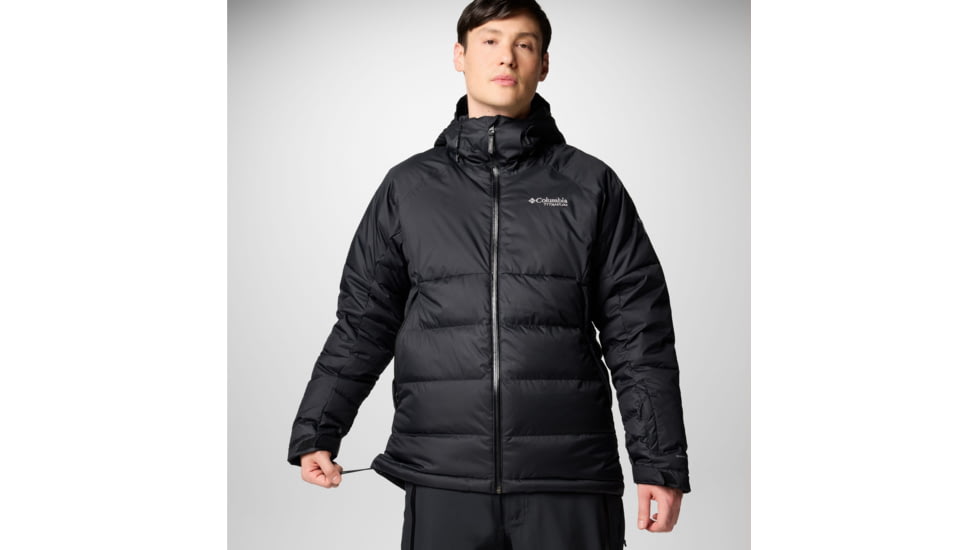 Columbia Roaring Fork II Down Jacket - Mens, Black, Medium, 2087341010-M