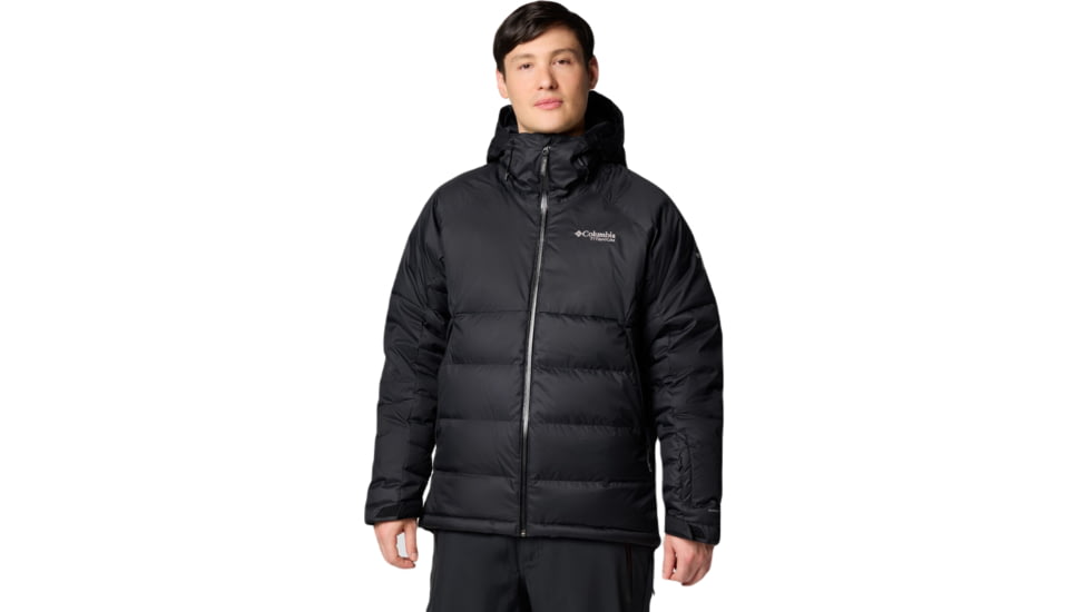 Columbia Roaring Fork II Down Jacket - Mens, Black, Medium, 2087341010-M