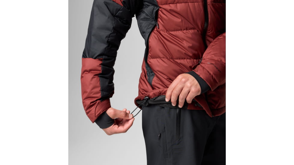 Columbia Roaring Fork II Down Jacket - Mens, Spice/Black, Small, 2087341681-S